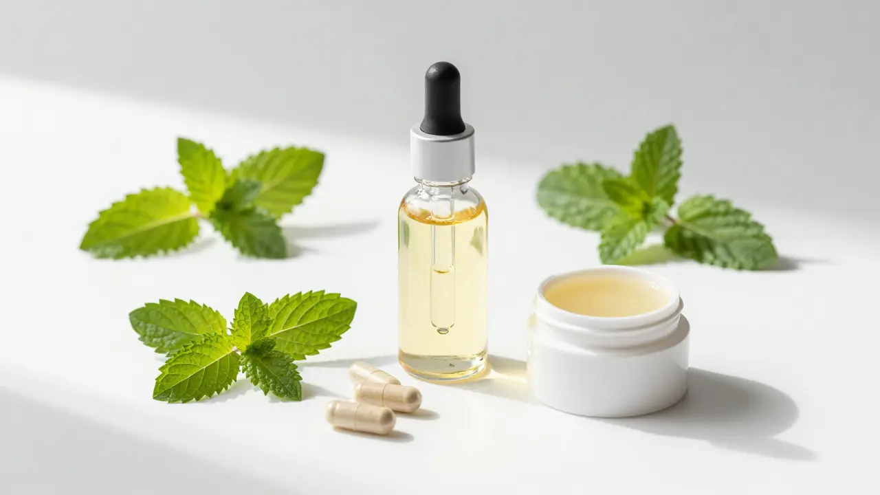 Bezpečné alternativy CBD: olej, kapsle a mast
