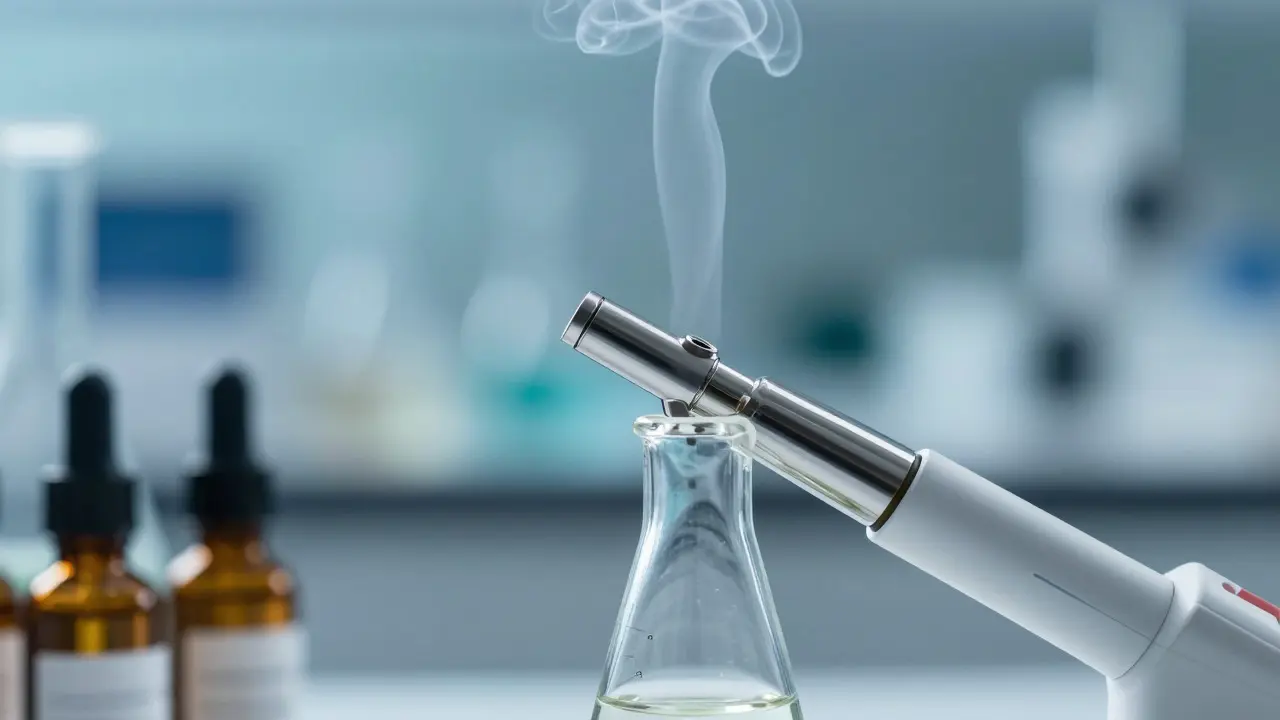 Vaporizér a kapky jako bezpečnější alternativa k kouření