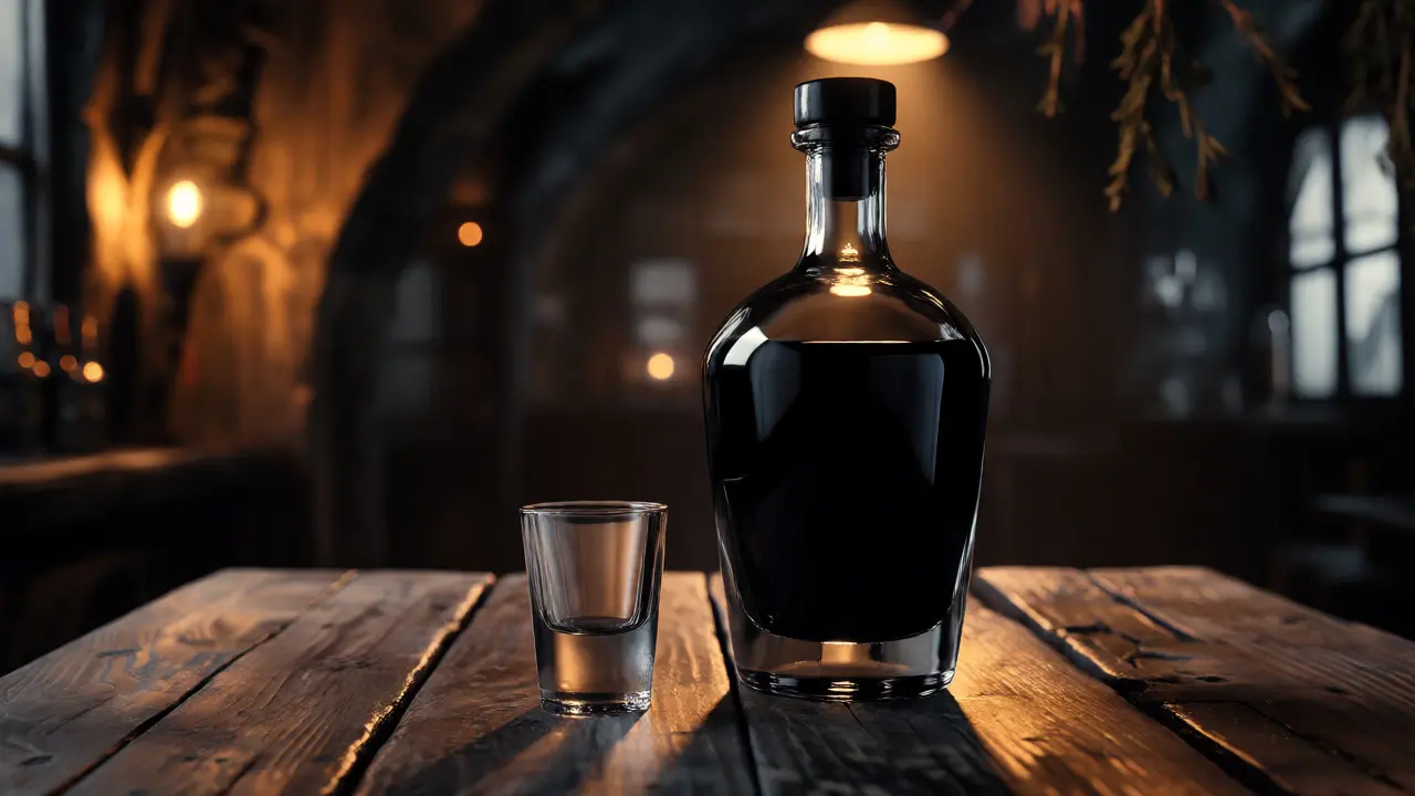 Černý absint: Dá se pít čistý? Průvodce chutí a riziky